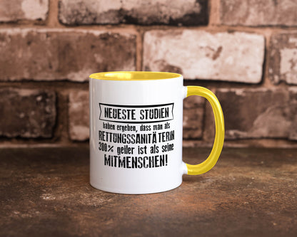 Neuste Studien: Rettungssanitäterin | Sanitäter lustiger Spruch Geschenk Humor