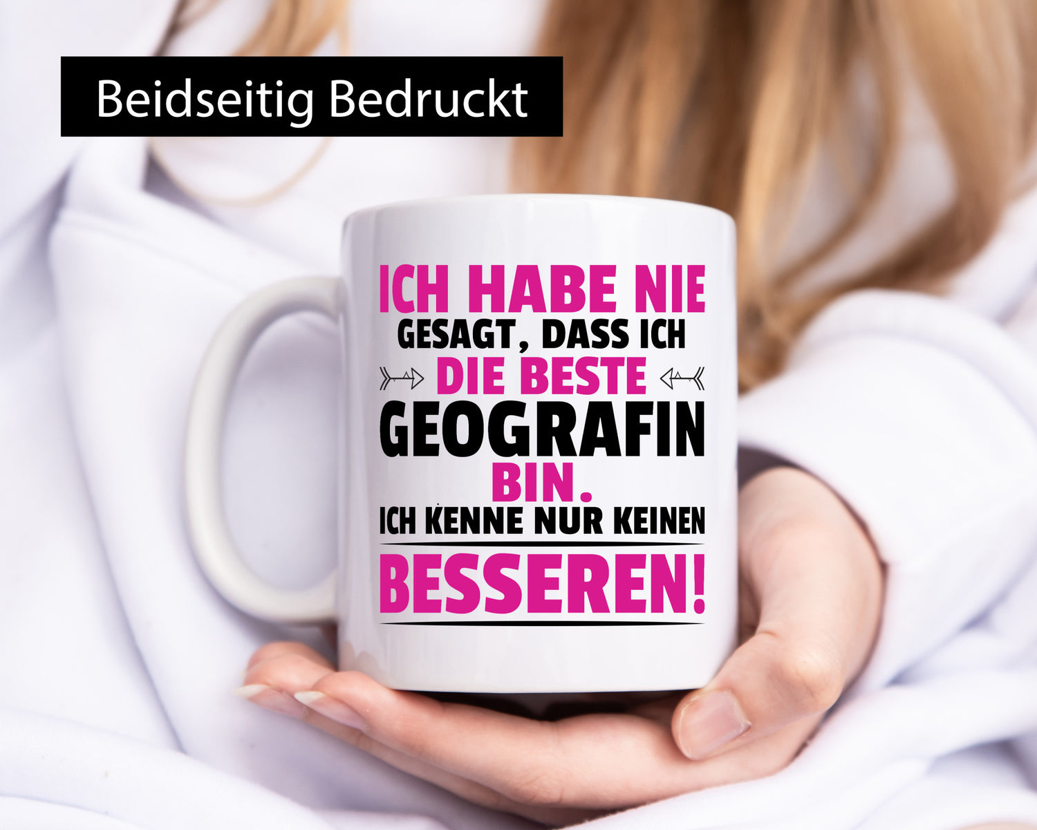 Keine Bessere Geografin | Geografie lustig Humor Geschenkidee Geschenk Tasse