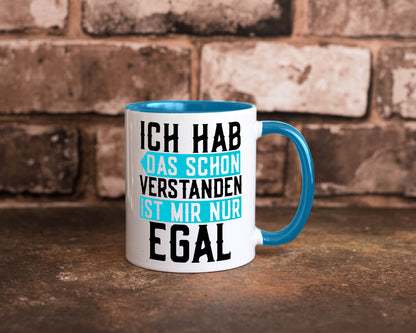 Ist mir egal | Protest Teenager Humor Spruch Büro lustig Arbeit Kollegen