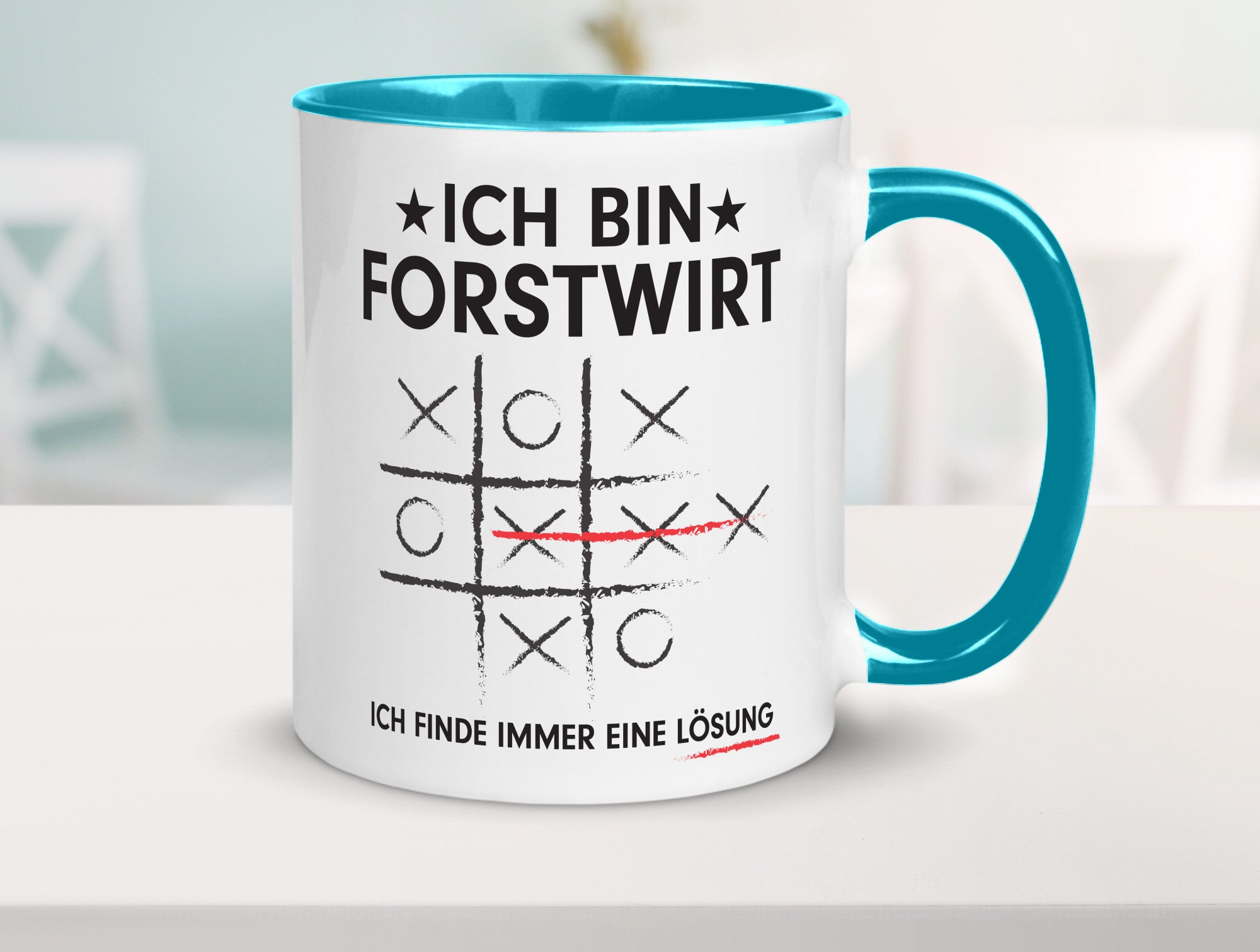 Lösung finden: Forstwirt | Waldarbeiter v2 Geschenkidee Arbeit Kollegen Büro