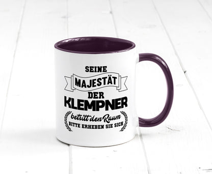 Der Klempner betritt den raum | Geschenk Humor Geschenkidee lustiger Spruch