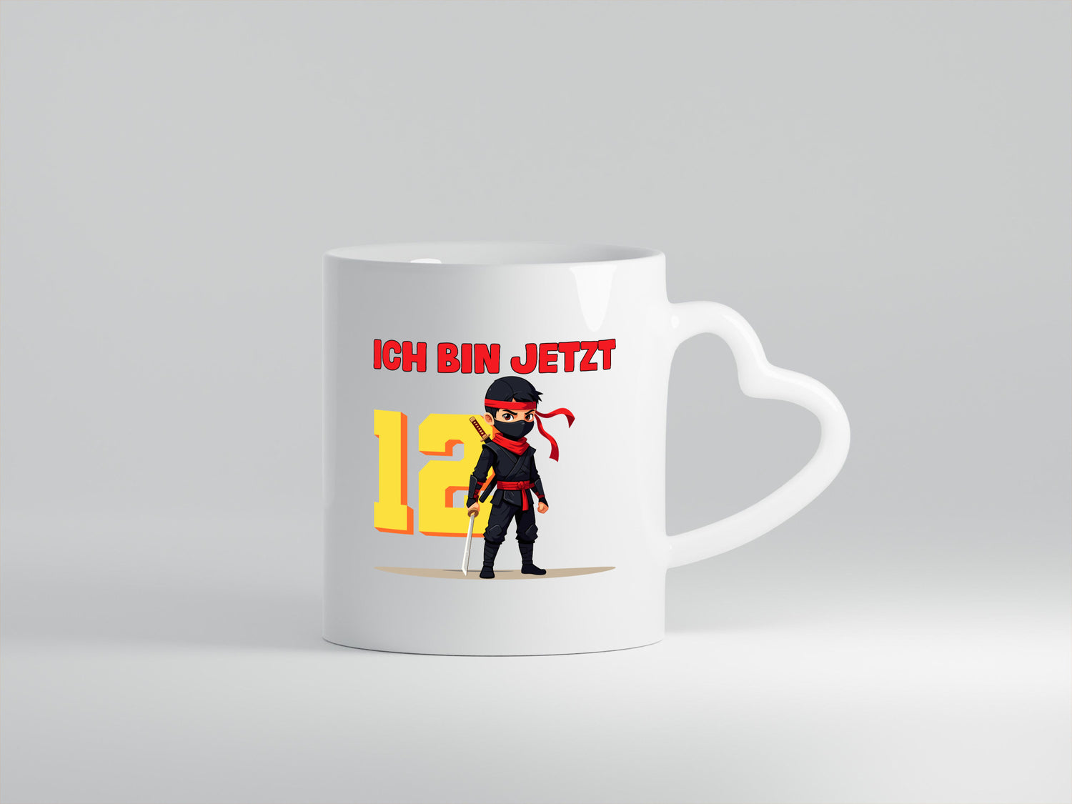 12. Geburtstag | 12 Jahre Ninja Kinder lustiger Spruch Geschenk Geschenkidee