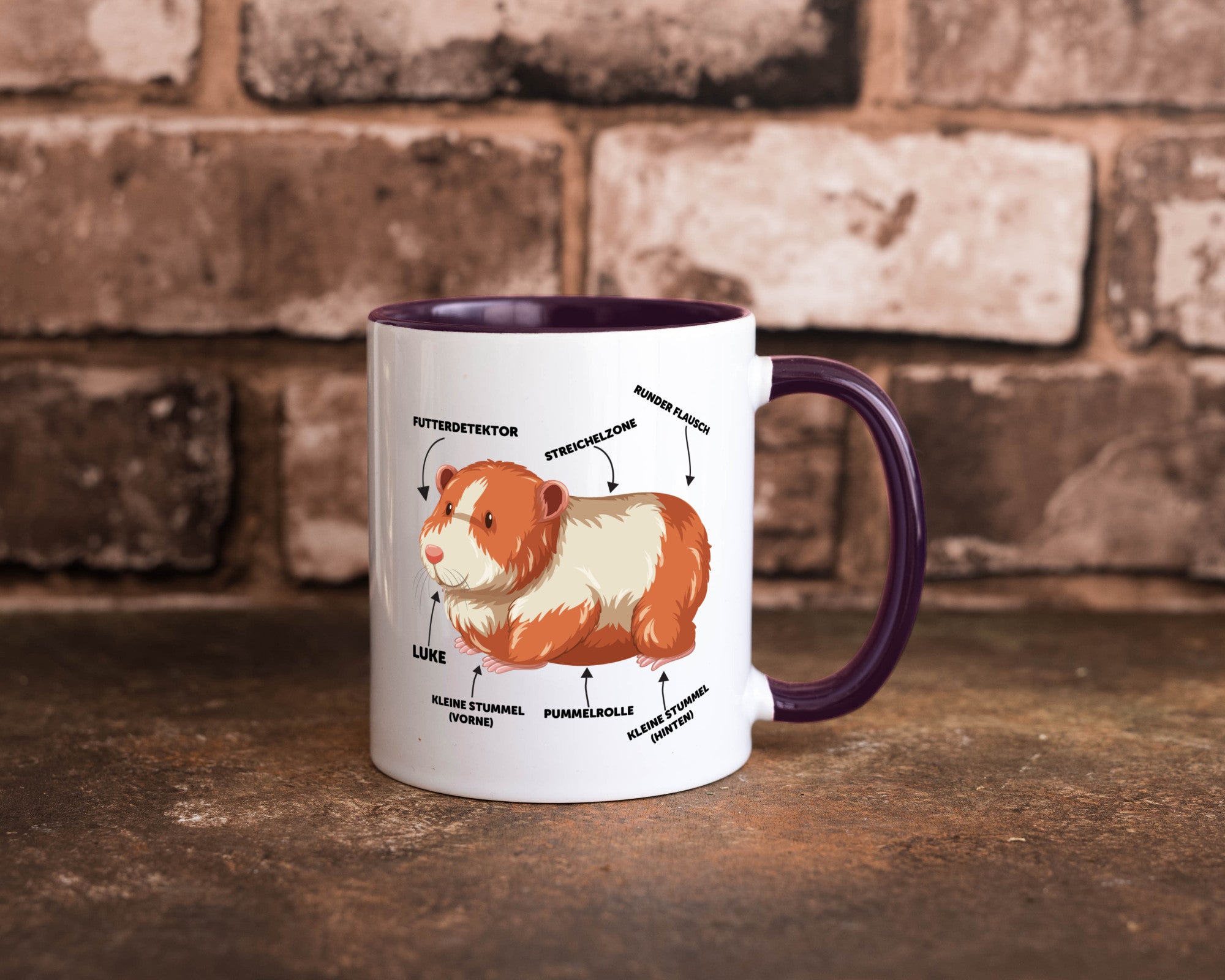 Meerschwein Geschenkidee Humor Tasse