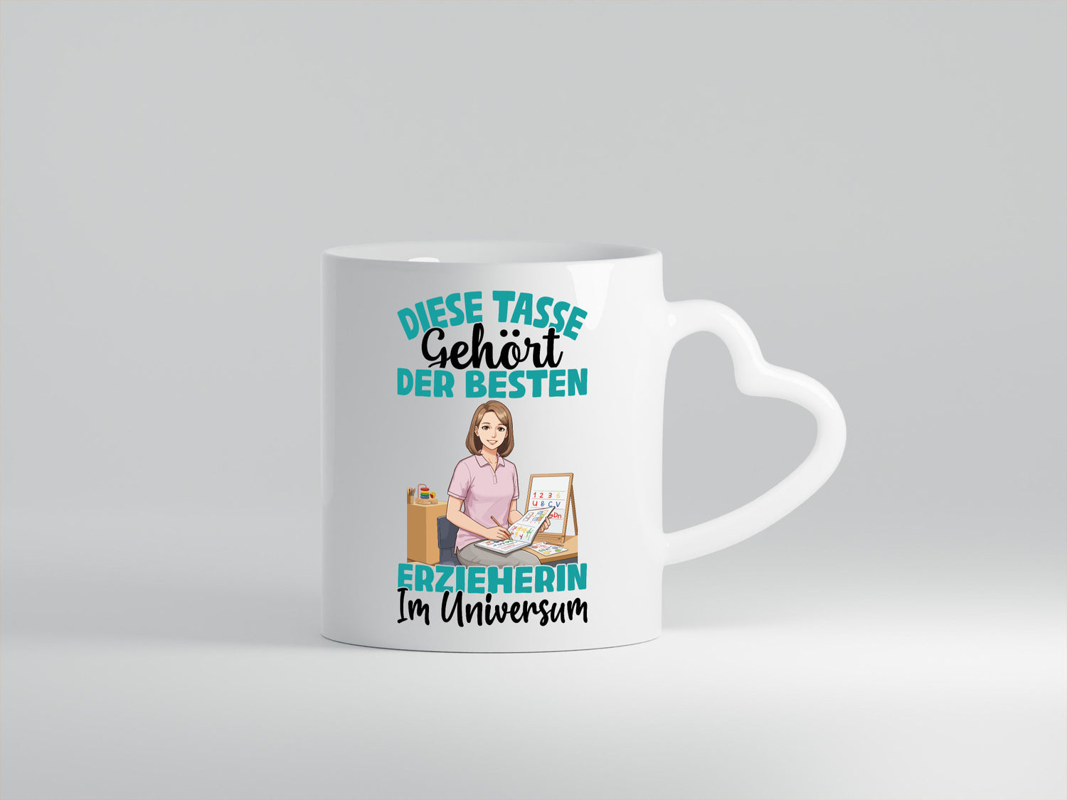 Im Universum: Erzieherin | Pädagogin Schule lustig Humor Geschenkidee Geschenk