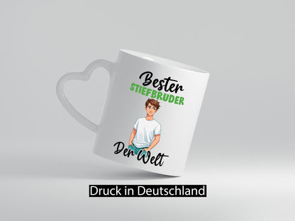 Bester Stiefbruder | Stiefmutter Stiefvater Humor Familie Geschenkidee Tasse