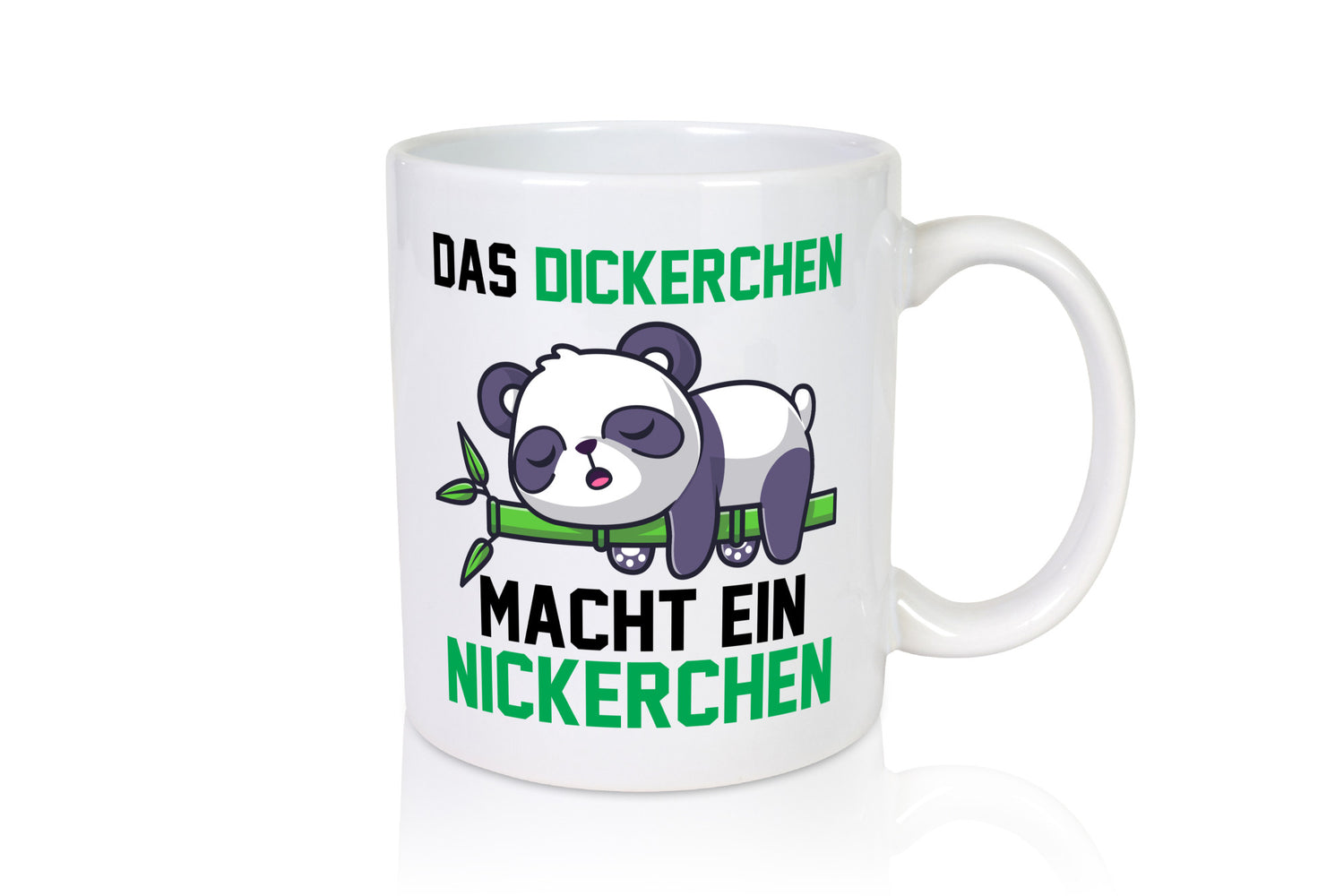 Das dickerchen macht ein Nickerchen | Panda lustiger Spruch Geschenk Humor