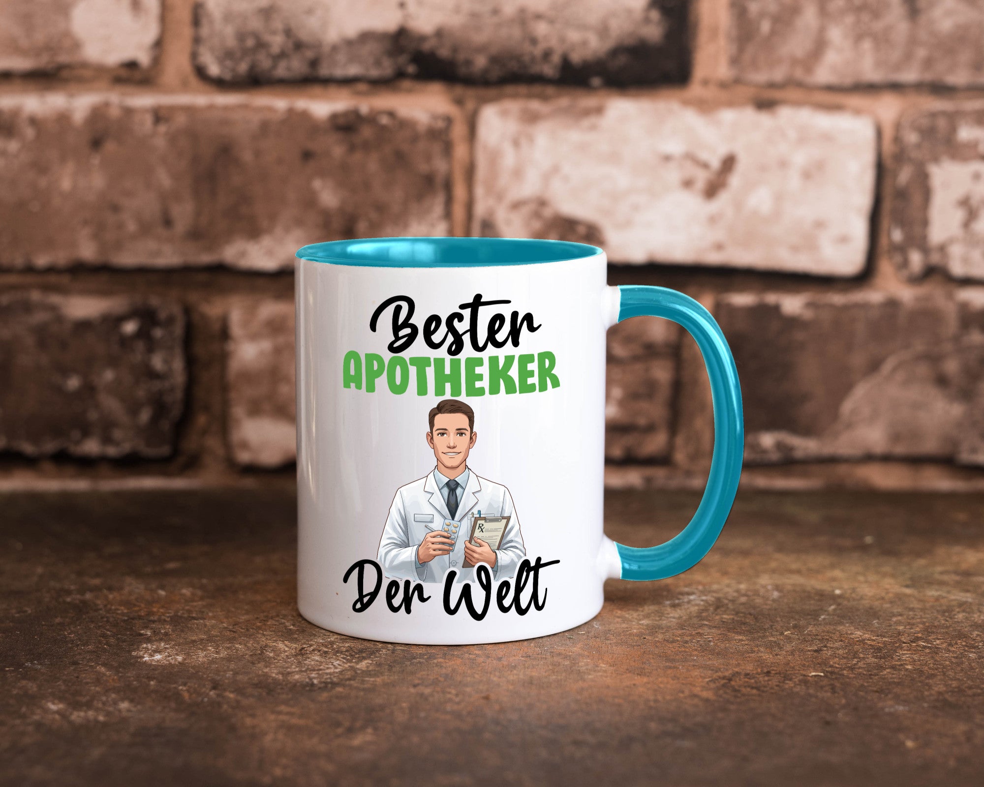 Bester Apotheker | Apotheke Pharmazie v2 Humor Geschenkidee Tasse