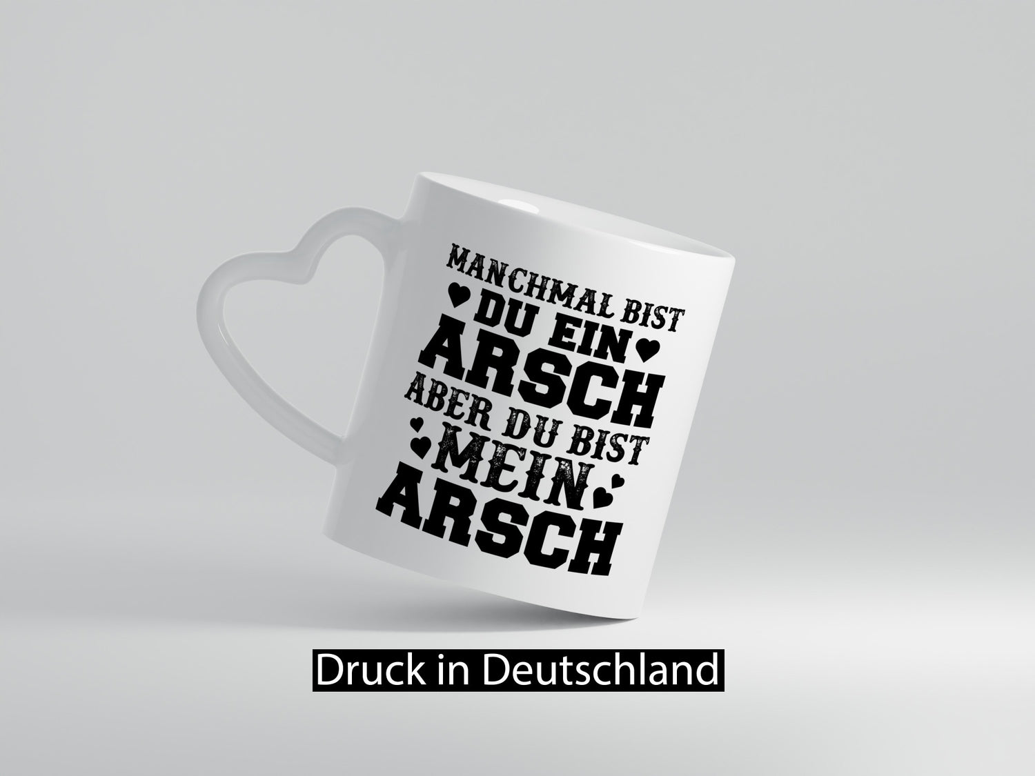 Du bist mein Arsch Geschenk Humor Geschenkidee lustiger Spruch Tasse
