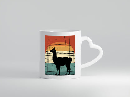 Lama | Llama jahrgang Vintage Alpaka Geschenk Humor Geschenkidee lustiger