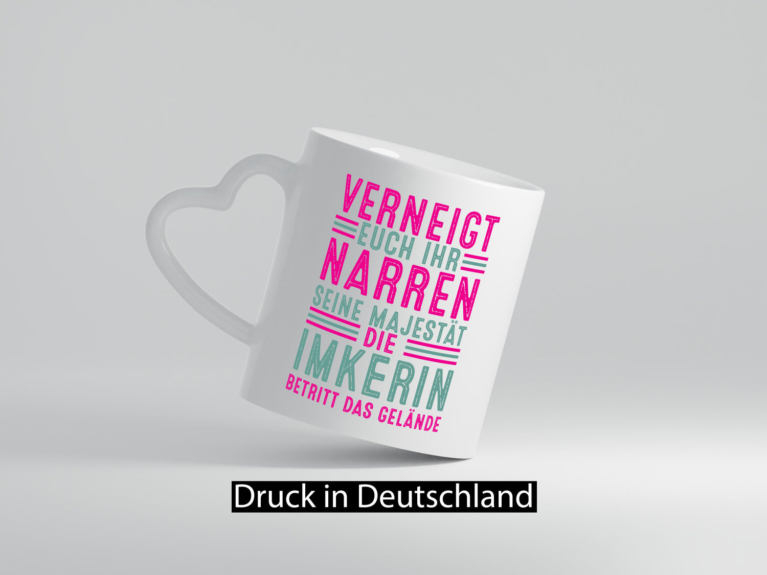Verneigt euch: Imkerin | Imkerei Geschenkidee Humor Tasse