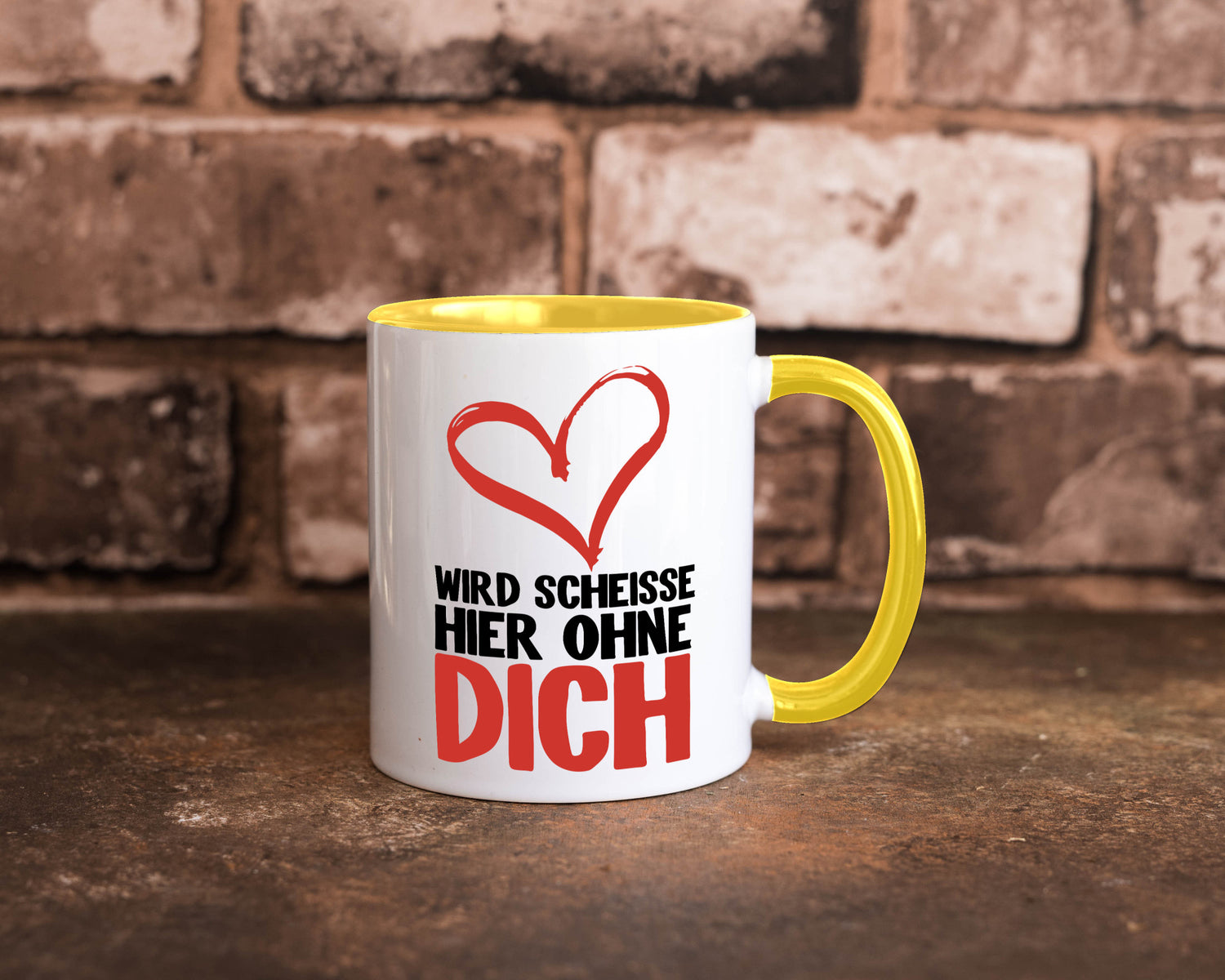 Wird Scheisse Geschenk Humor Geschenkidee lustiger Spruch Tasse