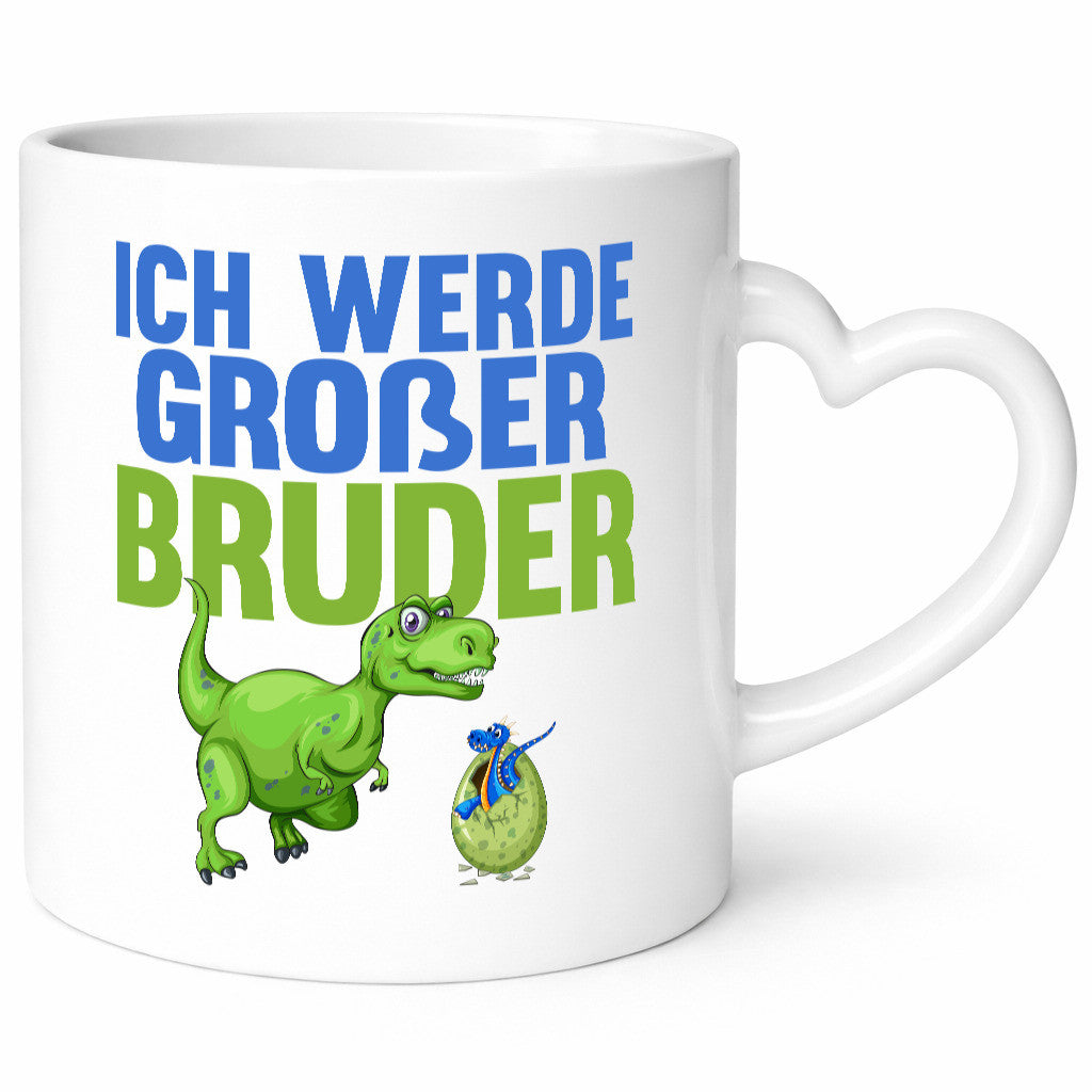 Ich werde großer Bruder | Dino Kleiner Geschenk Humor Geschenkidee lustiger