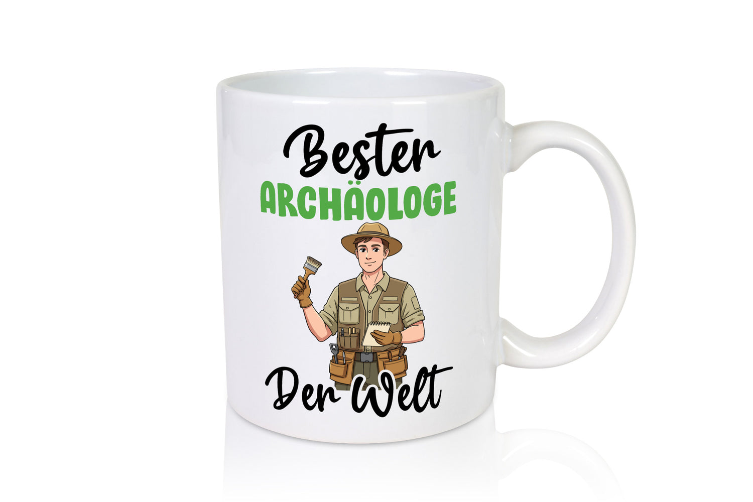 Bester Archäologe | Archäologie Forscher v2 Humor Geschenkidee Tasse