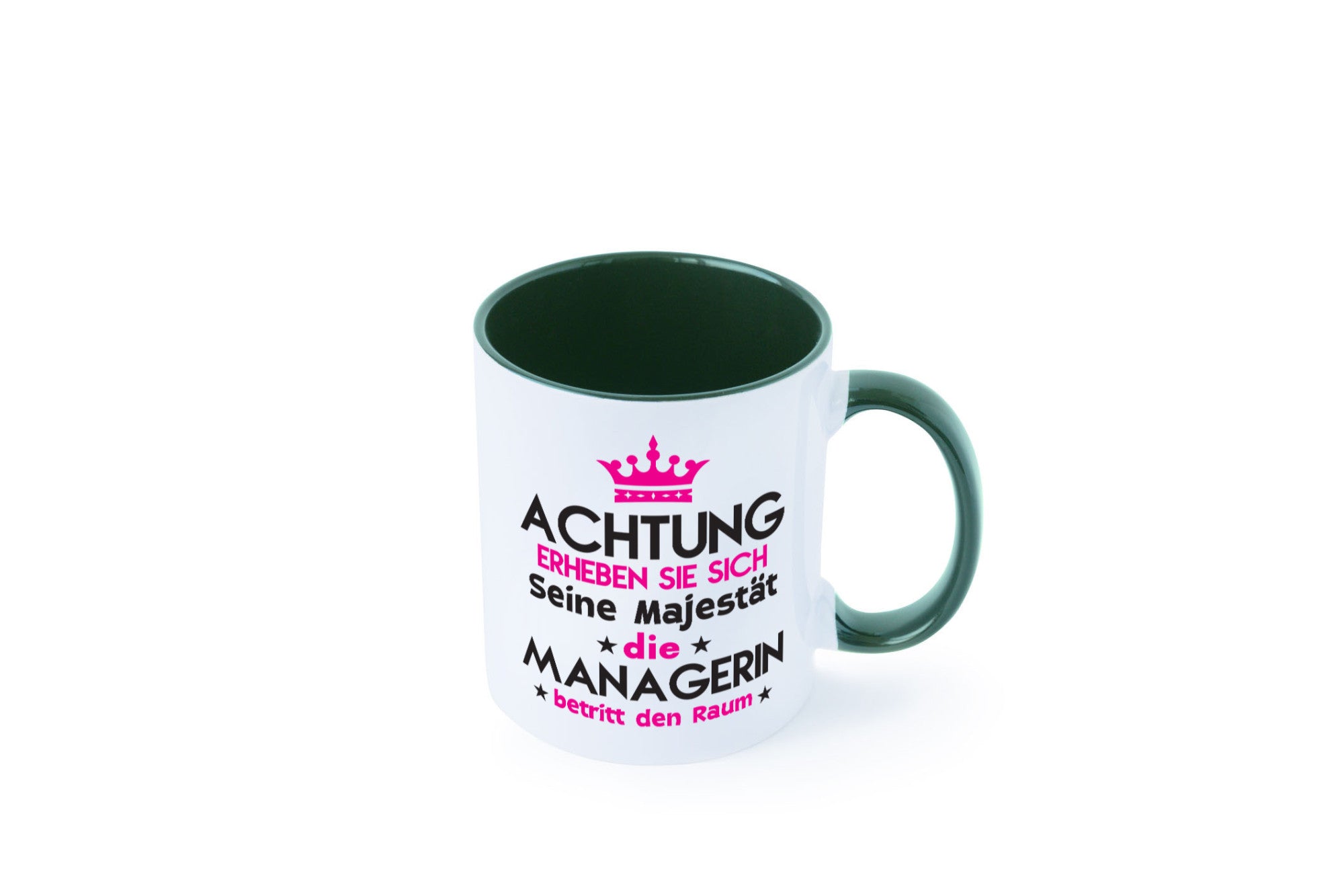 Seine Majestät Managerin | Management lustig Humor Geschenkidee Geschenk Tasse