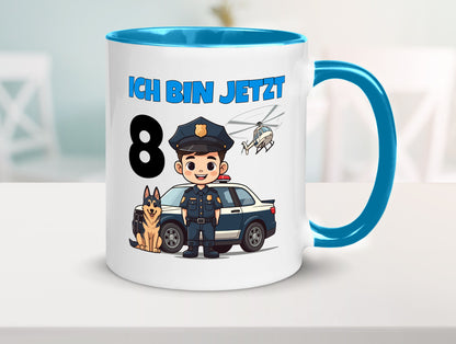 8. Geburtstag | 8 Jahre Polizei Kind Polizeiauto lustig Geschenkidee Geschenk