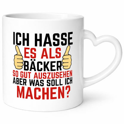 Als Bäcker so gut auszusehen | Bäckerrei Geschenk Humor Geschenkidee lustiger
