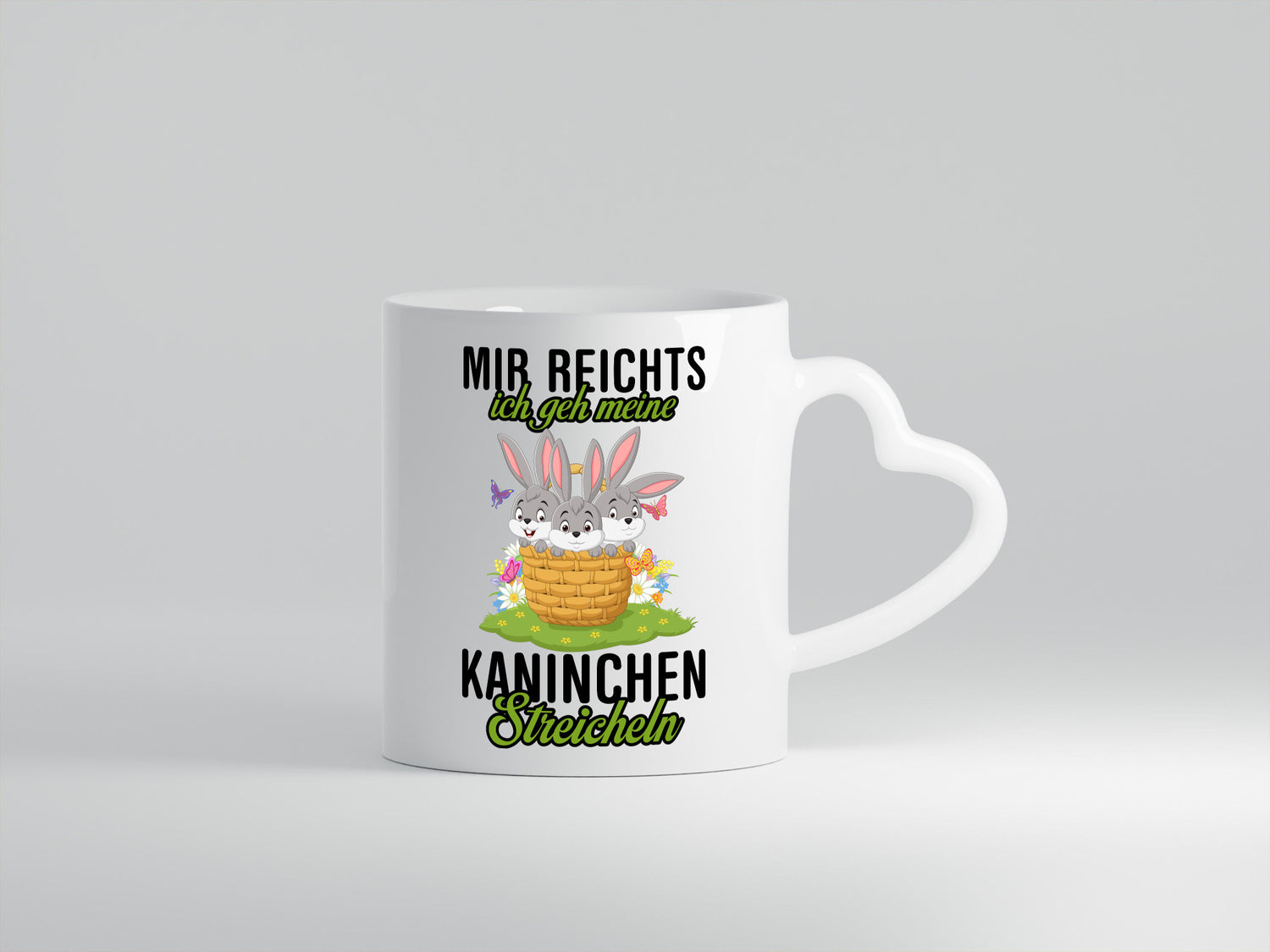 Ich geh meine Kaninchen streicheln | Hasen Geschenkidee Humor Tasse