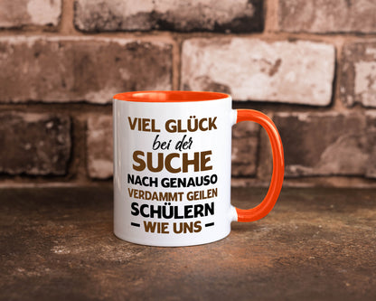 Viel glück | Geile schüler Schule Beste Lehrerin lustig Humor Geschenkidee