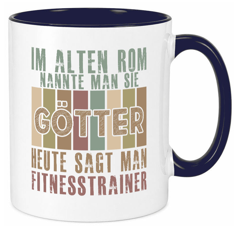 Heute sagt man: Fitnesstrainer | Personal Trainer Geschenkidee Humor Tasse