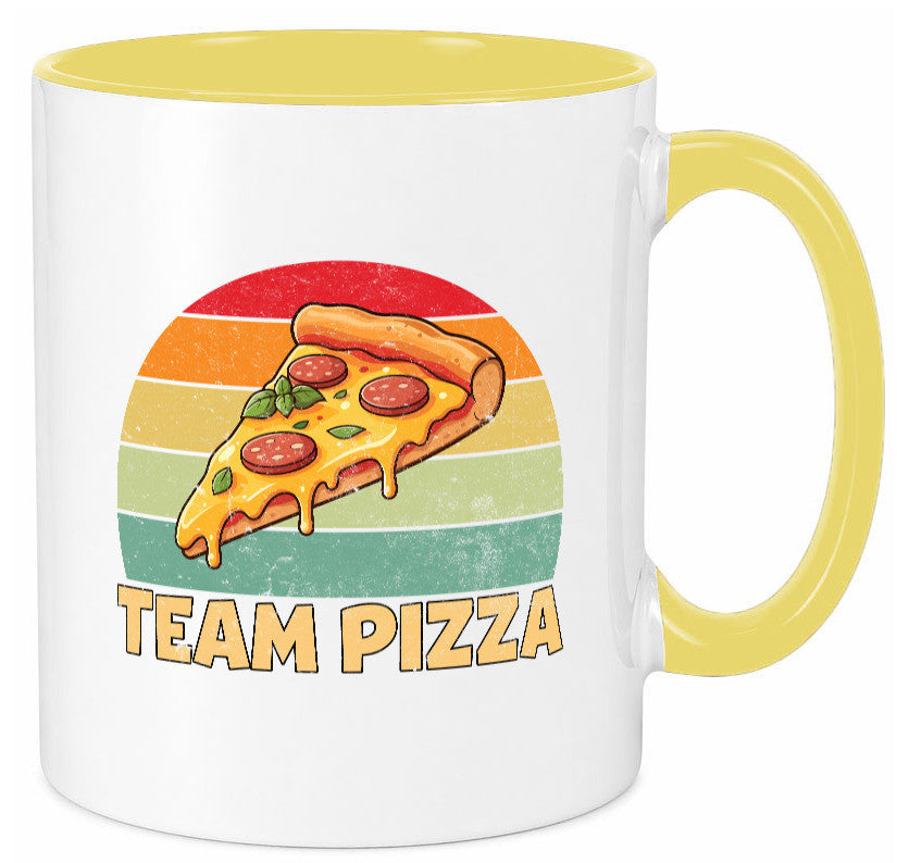 Team Pizza | Pizzaliebhaber Lover v2 Geschenkidee Humor Tasse