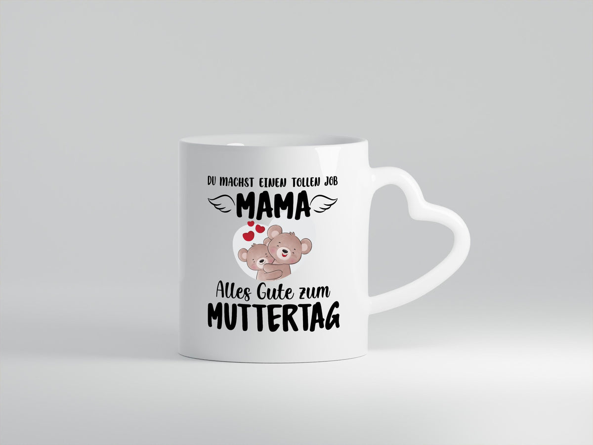 Alles gute zum Muttertag | Mama ist die Beste Geschenkidee Familie Humor Tasse