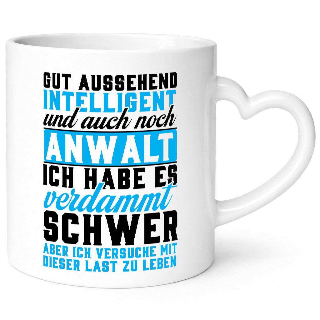 Gut aussehender Anwalt | Gericht Geschenkidee Humor Tasse