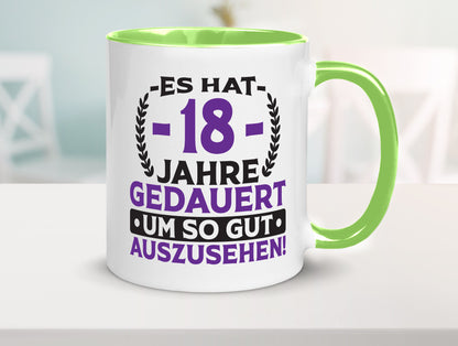 18 Jahre gedauert um so gut auszusehen | 18. Geburtstag v2 Geschenkidee Humor