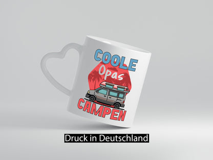 Coole Opas campen | Campingwagen Palmen Geschenk Familie Geschenkidee lustiger