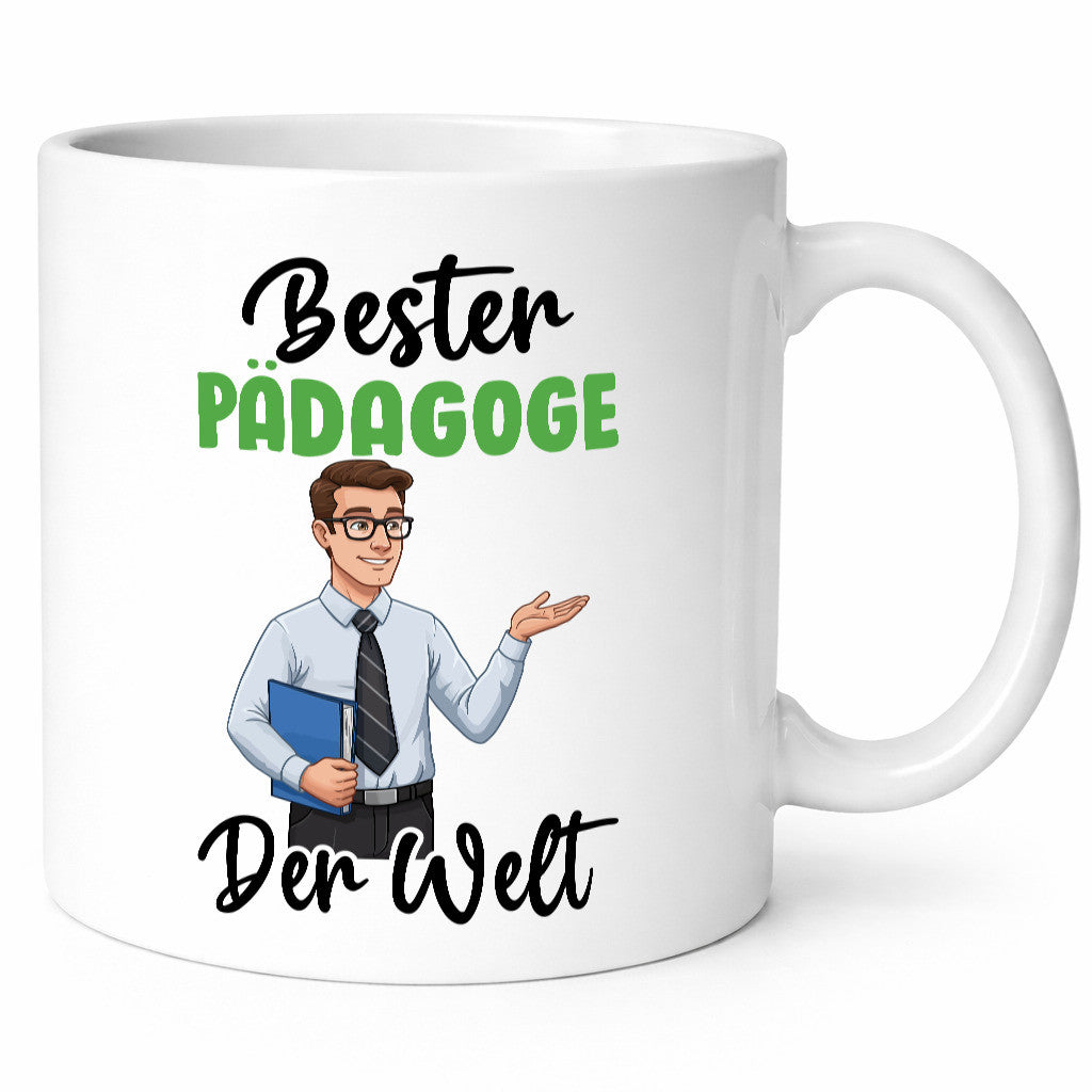 Bester Pädagoge | Pädagogik v2 lustiger Spruch Geschenk Humor Geschenkidee Tasse