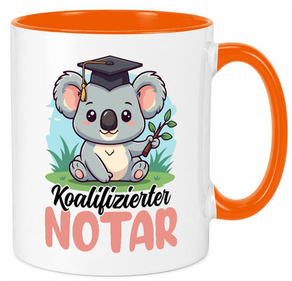Koalifizierter Notar | Jurist Geschenkidee Humor Tasse