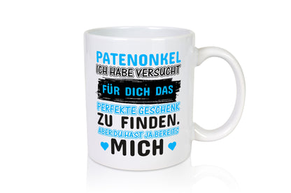 Patenonkel Tasse | lustiger Spruch Pate Onkel Geschenkidee Humor