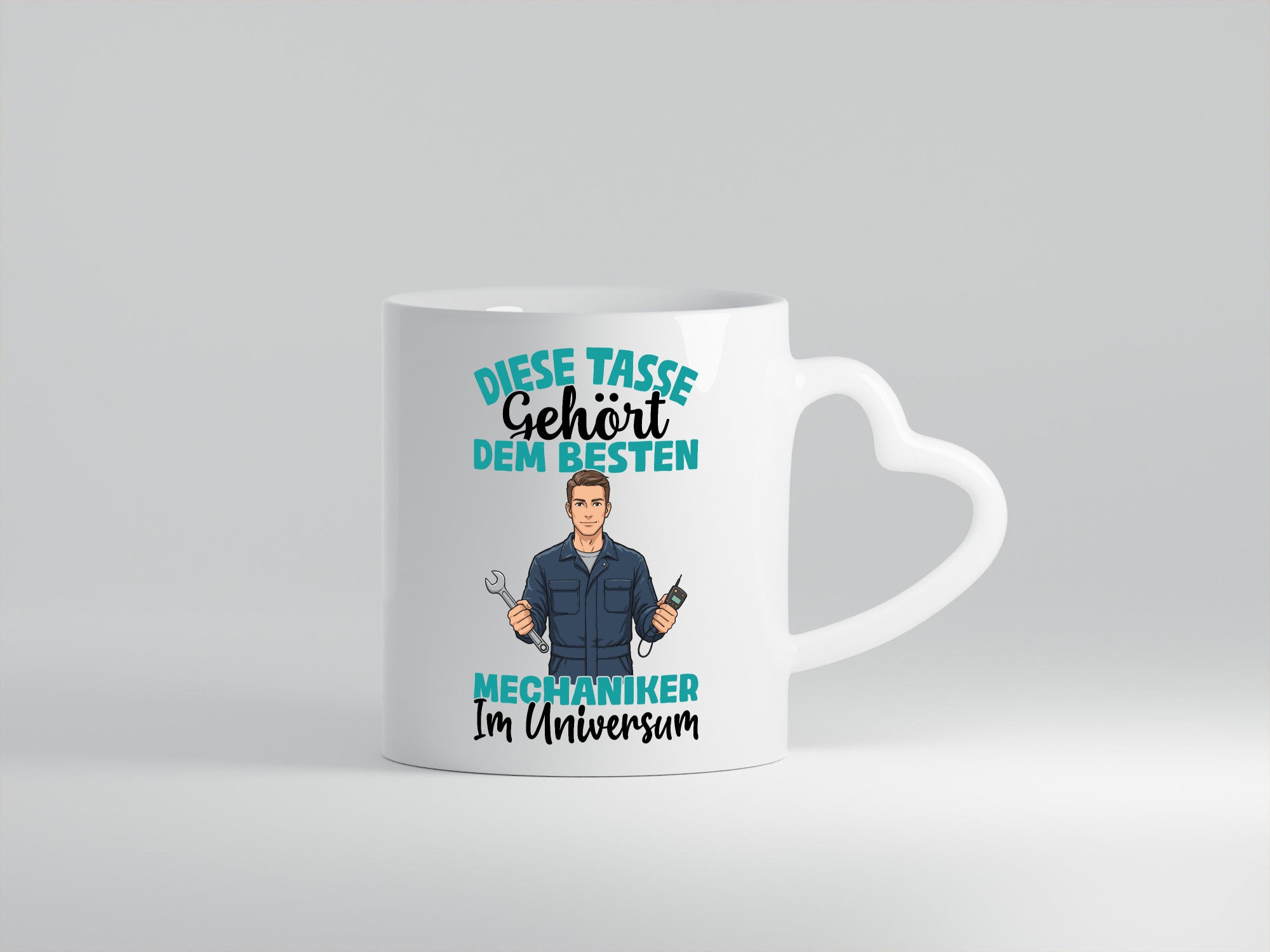 Im Universum: Mechaniker | KFZ Werkstatt lustiger Spruch Geschenk Humor