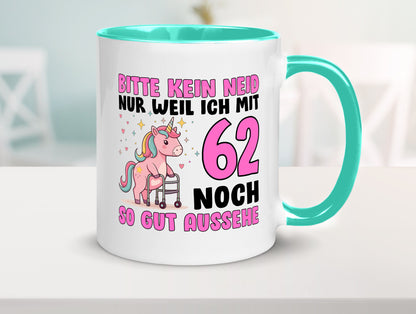 62. Geburtstag | 62 Jahre Mit noch so gut aussehen lustiger Spruch Geschenk