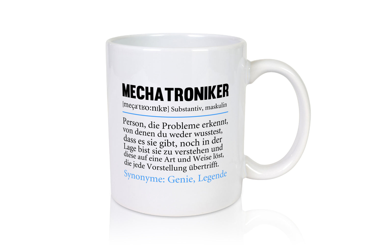 Mechatroniker | Spruch KFZ Beruf Humor lustiger Geschenk Arbeit Kollegen Büro