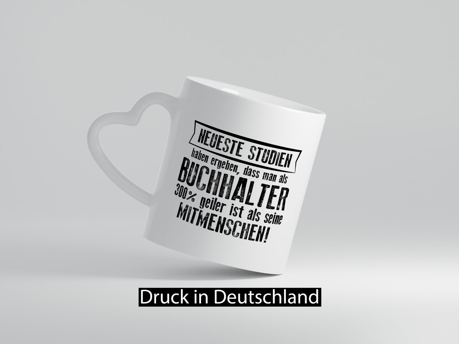 Neuste Studien: Buchhalter | Buchhaltung Humor Geschenkidee Tasse