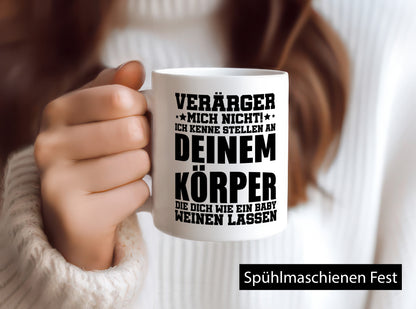 Ärger mich nicht Geschenkidee Humor Tasse