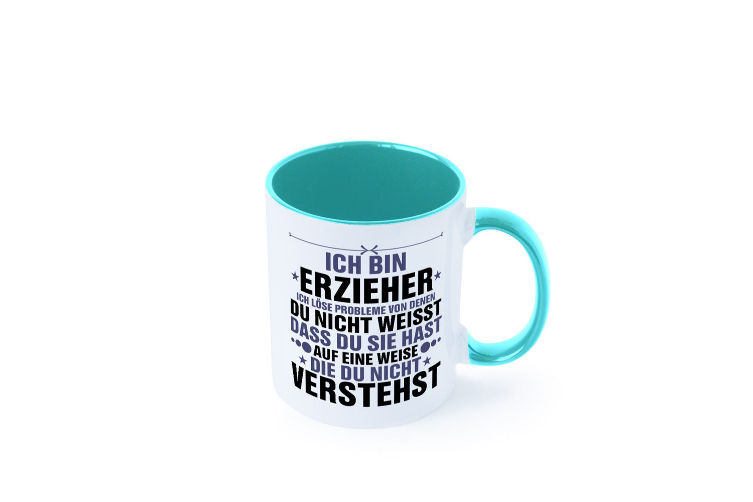 Löse Probleme: Erzieher | Pädagoge Schule v2 lustiger Spruch Geschenk Humor