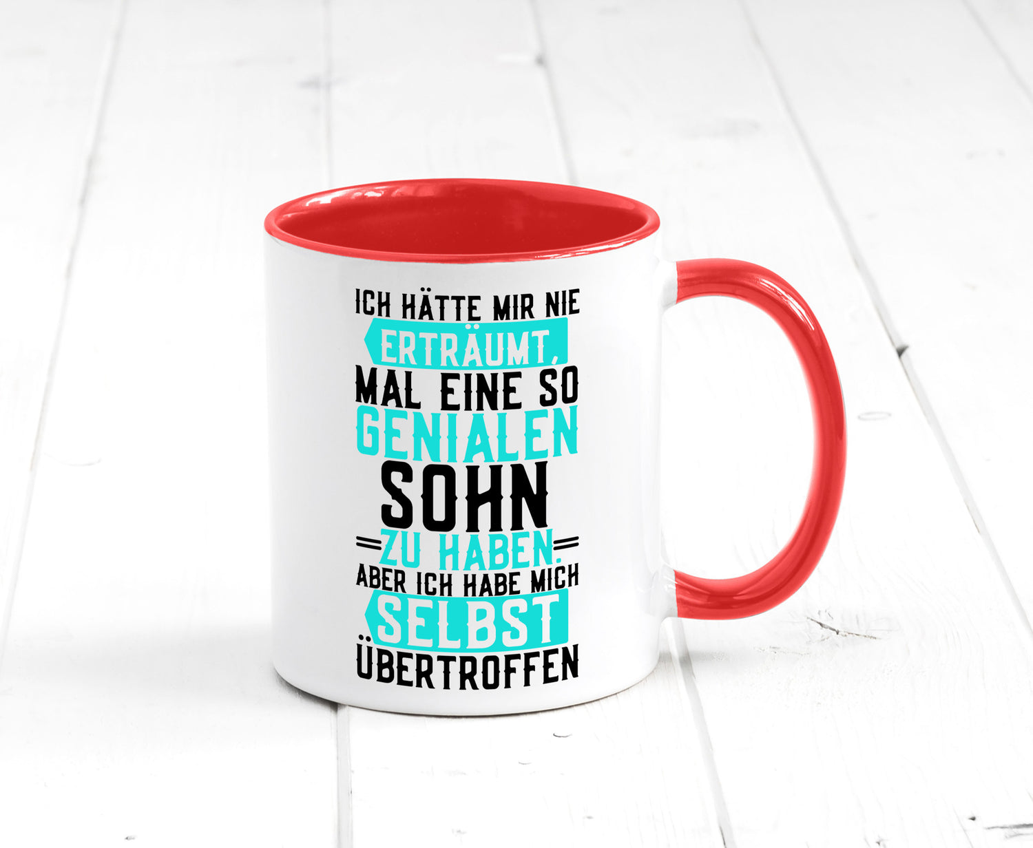 Wundervoller Sohn | Liebe Papa Vatertag Humor Geschenk Familie Geschenkidee