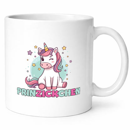 Prinzickchen | Einhorn Zicke lustig Humor Geschenkidee Geschenk Tasse