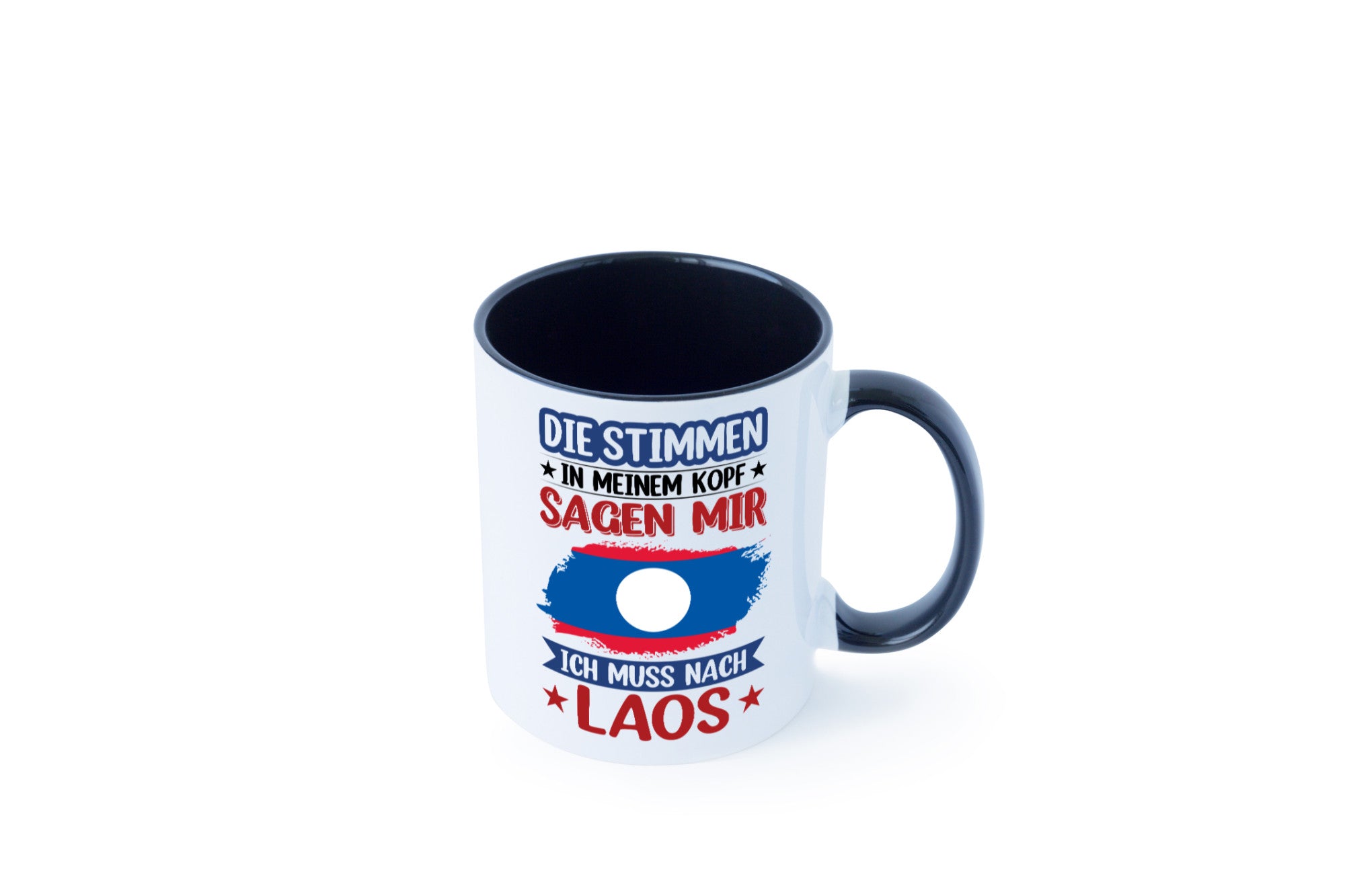 Laos | Urlaub Stimmen in meinem Kopf Traumland lustig Humor Geschenkidee