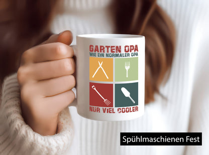 Cooler Opa | Garten Gartenarbeit Naturliebhaber lustig Familie Geschenkidee