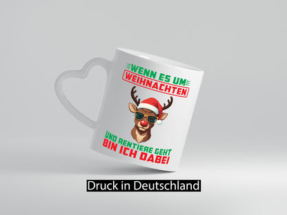 Wenn es um Weihnachten und Rentiere geht bin ich dabei v2 Geschenkidee