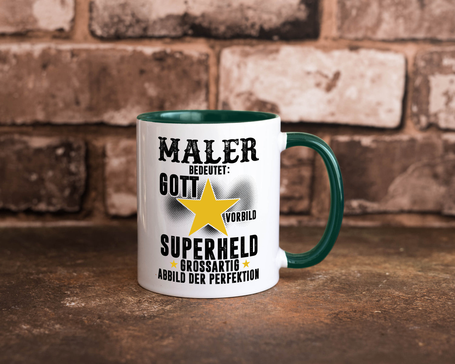 Bedeutung von Maler | Malerei Humor Geschenkidee Tasse