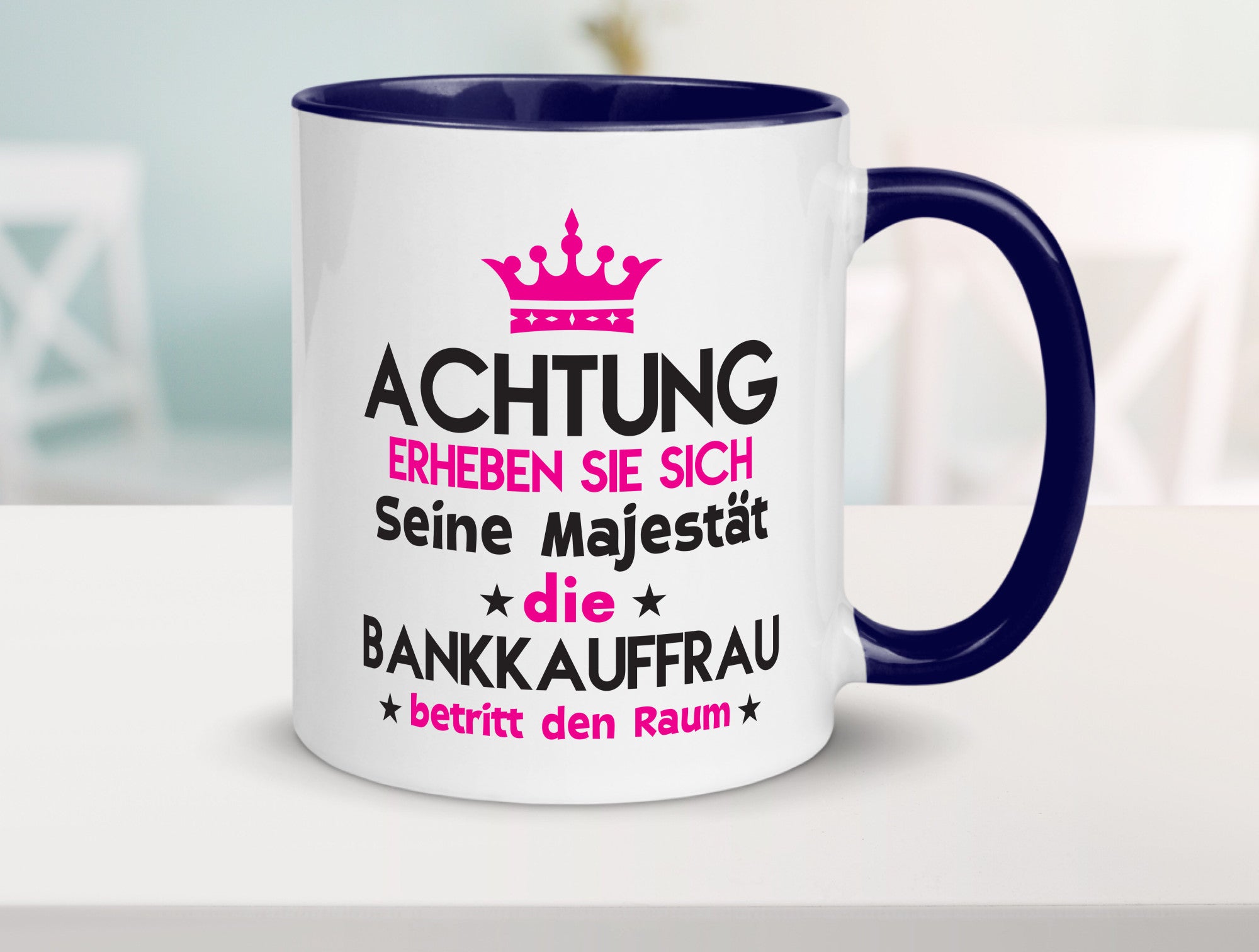 Seine Majestät Bankkauffrau | Kauffrau Bank Kaufleute Geschenk Humor