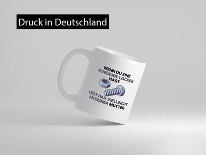 Schraube locker vielleicht an deiner Mutter | Muttertagsgeschenkidee Familie