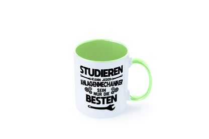 Nur die besten werden Anlagenmechaniker Humor Geschenkidee Tasse
