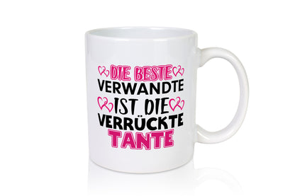 Verrückte Tante | Spruch Patentante Verwandtschaft lustiger Geschenk Humor