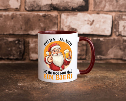 Hol mir mal ein Bier | Ugly Christmas Santa lustig Humor Geschenkidee Geschenk