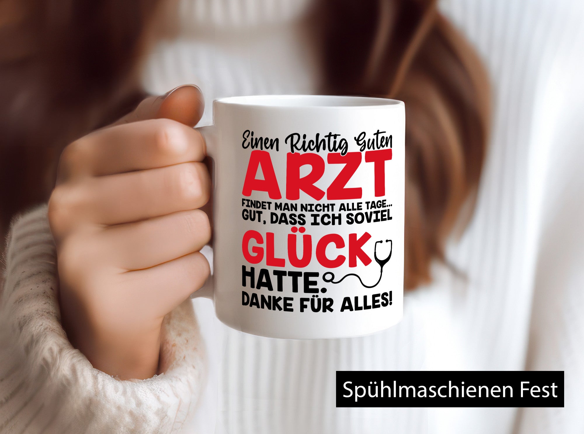 Richtig guter Arzt | Dankeschön Tasse Ärzte Spruch vl8 Geschenkidee Humor
