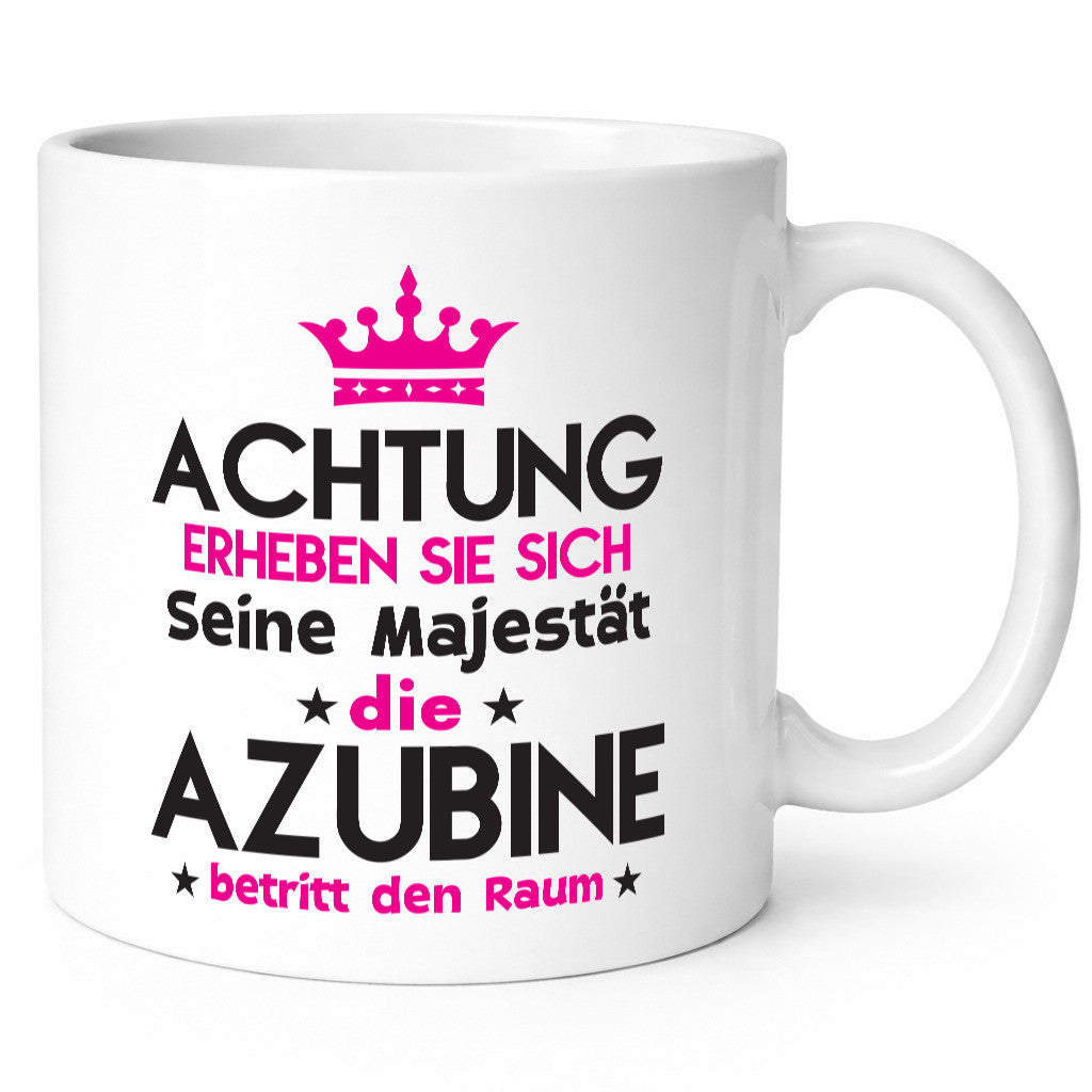 Seine Majestät Azubine | Ausbildung Lehre Lehrling Humor Geschenkidee Tasse